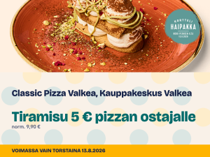 Read more about the article Classic Pizza Valkea, Kauppakeskus Valkea