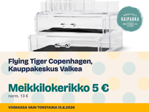 Read more about the article Flying Tiger Copenhagen, Kauppakeskus Valkea