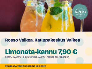 Read more about the article Rosso Valkea, Kauppakeskus Valkea